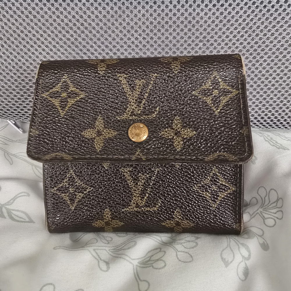 Louis Vuitton Brown and Gold Monogram Wallet